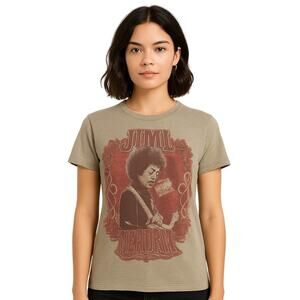 Vintage Jimi Hendrix Graphic Band Tee – Licensed 2007 Medium